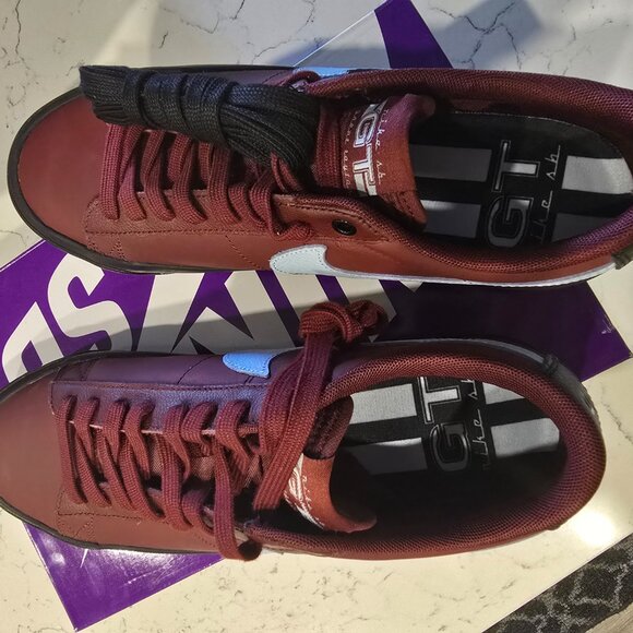 Brand New Nike SB Blazer Low GT Dark Team Red/Black/Light Armory Blue SZ 10 NEW - Picture 6 of 16